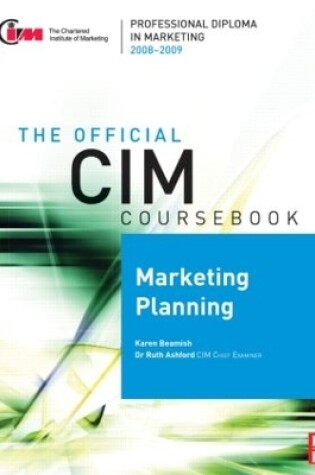 Cover of CIM Coursebook 08/09 Marketing Planning