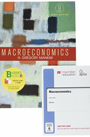 Cover of Loose-Leaf Version for Macroeconomics 9e & Aplia Access for Macroeconomics (1 Semester) 9e