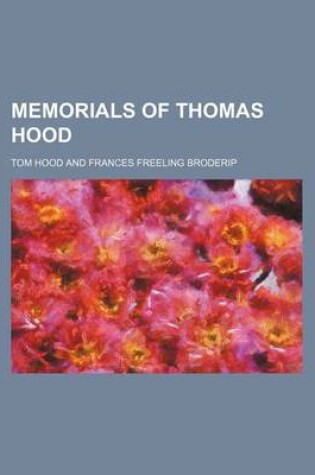 Cover of Memorials of Thomas Hood Volume 2