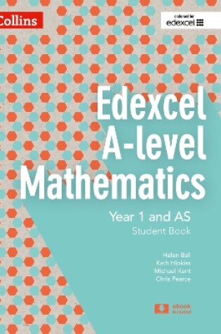 Cover of Edexcel A Level Mathematics Student Book Year 1 and AS