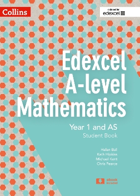 Book cover for Edexcel A Level Mathematics Student Book Year 1 and AS