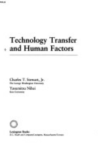 Cover of Technology Transfer and Human Factors