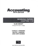 Book cover for Working Papers, Chapters 1-13