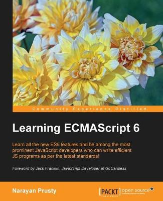 Book cover for Learning ECMAScript 6