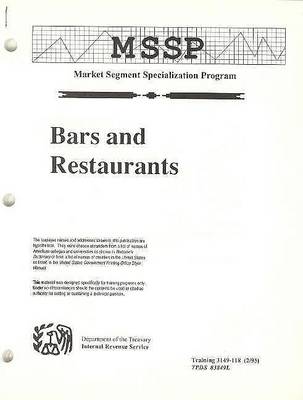 Book cover for Bars and Restaurants