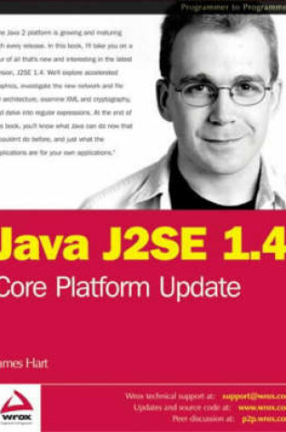 Cover of Java J2SE 1.4 Core Platform Update