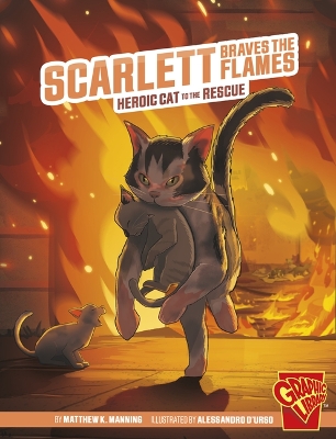 Cover of Scarlett Braves the Flames