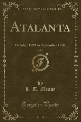 Cover of Atalanta, Vol. 3