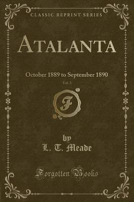 Book cover for Atalanta, Vol. 3