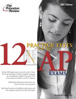 Cover of 12 Practice Tests for the AP Exams