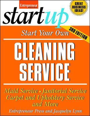 Book cover for Start Your Own Cleaning Business