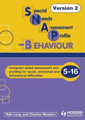 Cover of SNAP-B CD-ROM V2 (Special Needs Assessment Profile-Behaviour)