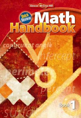 Cover of Quick Review Math Handbook, Book 1