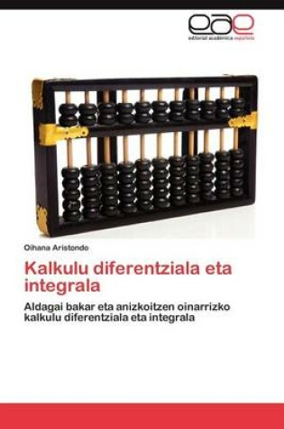 Cover of Kalkulu Diferentziala Eta Integrala