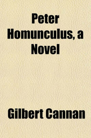 Cover of Peter Homunculus, a Novel