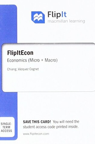 Cover of Flipit for Survey of Economics (Six Months Access)