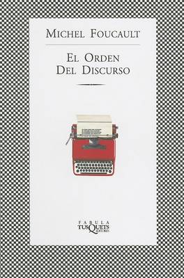 Book cover for El Orden del Discurso