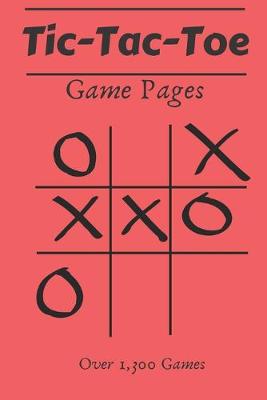 Book cover for Tic Tac Toe Game Pages