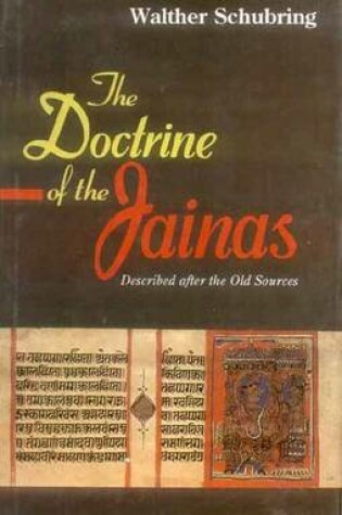 Cover of The Doctrine of the Jainas