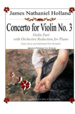Cover of Concerto for Violin No. 3