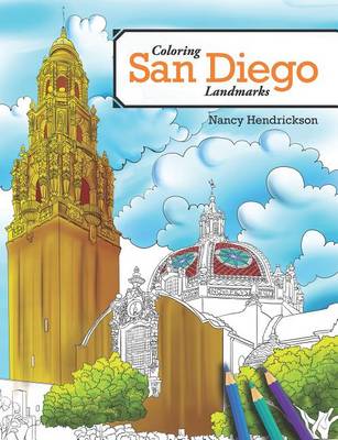 Book cover for Coloring San Diego Landmarks