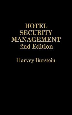 Book cover for Hotel Security Management