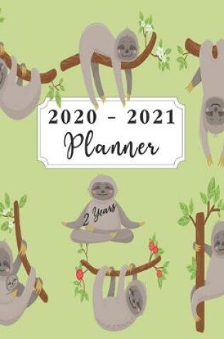 Cover of 2020-2021 Planner 2 Years