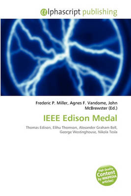 Cover of IEEE Edison Medal