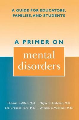 Cover of A Primer on Mental Disorders