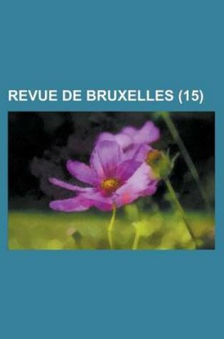 Cover of Revue de Bruxelles (15)