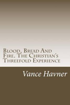 Book cover for Blood, Bread And Fire. The Christian's Threefold Experience