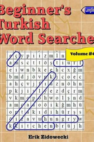 Cover of Beginner's Turkish Word Searches - Volume 4