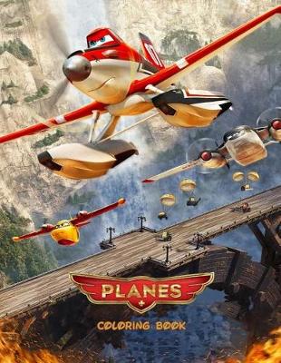 Book cover for Planes Coloring Book