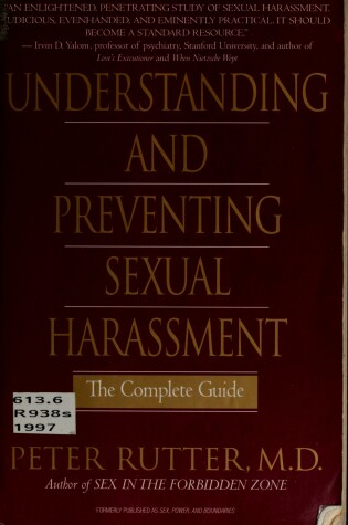 Cover of Understanding and Preventing Sexual Harassment