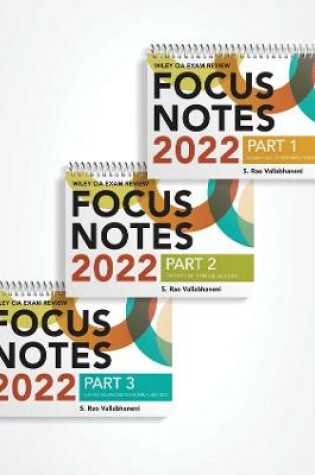 Cover of Wiley CIA 2022 Focus Notes – Complete Set
