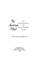 Book cover for Austrian Mind