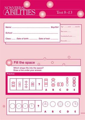 Book cover for Nonverbal Abilities Test 8-13 PK10