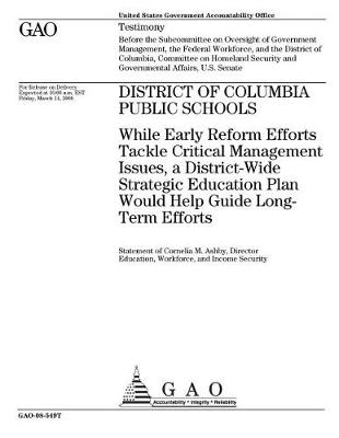 Book cover for District of Columbia Public Schools