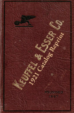 Cover of Keuffel & Esser Co. 1921 Catalog Reprint