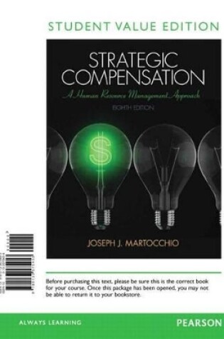 Cover of Strategic Compensation: Student Value Edition