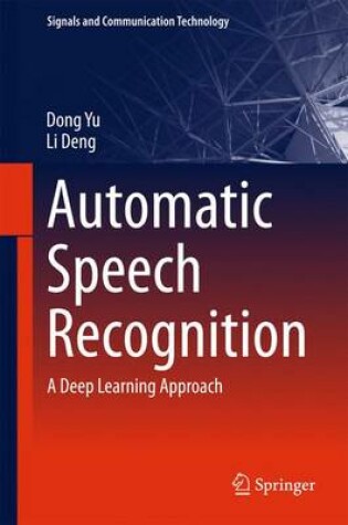 Cover of Automatic Speech Recognition