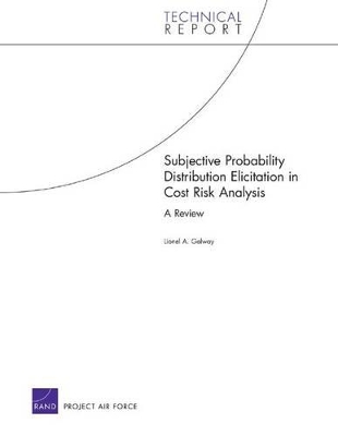 Book cover for Subjective Probability Distribution Elicitation in Cost Risk Analysis
