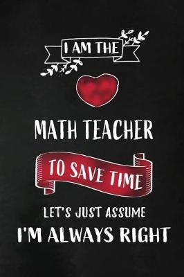 Book cover for I am the Math Teacher