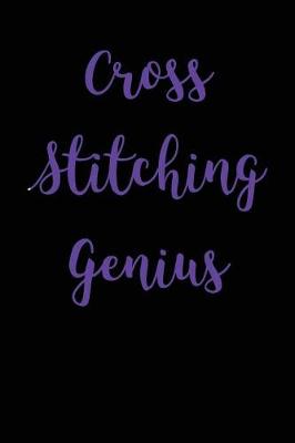 Book cover for Cross Stitching Genius