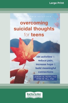Book cover for Overcoming Suicidal Thoughts for Teens