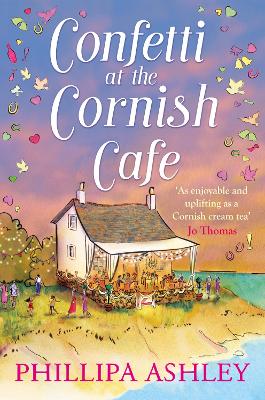 Book cover for Confetti at the Cornish Café