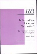 Cover of Case for a Care Corporation?