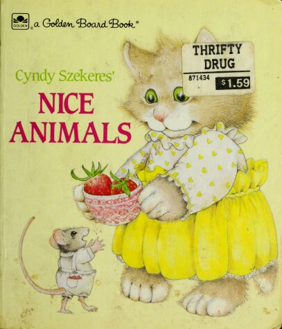 Book cover for Cyndy Szekeres' Nice Animals