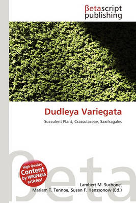 Cover of Dudleya Variegata