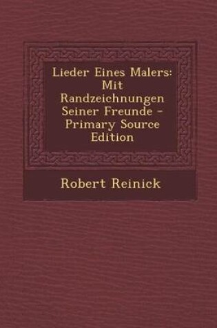 Cover of Lieder Eines Malers